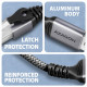 ADE-AM50 USB-A Gigabit Ethernet adapter z zintegrowanym kablem sieciowym CAT6 RJ-45 5 m