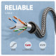 ADE-AM50 USB-A Gigabit Ethernet adapter z zintegrowanym kablem sieciowym CAT6 RJ-45 5 m