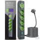 Listwa zasilająca z podświetlanym włącznikiem | 4gniazda z uziemieniem | 1xUSB-C 15W | 1xUSB 12W | 1.8m 