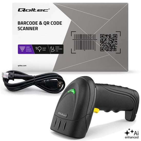 Czytnik kodów kreskowych 1D 2D | QR | EAN | USB 