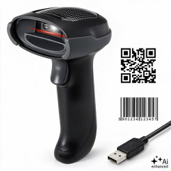 Czytnik kodów kreskowych 1D 2D | QR | EAN | USB 