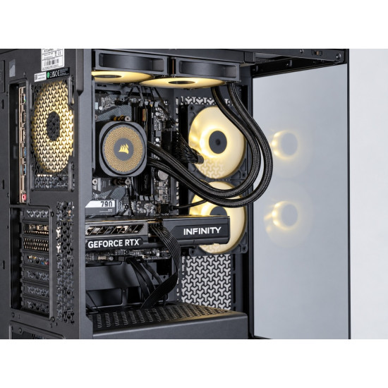 Komputer E-Sport GA520T-CR13 Ryzen 7 5800X/16GB/1TB/RTX 5060 OC 8GB/W11H