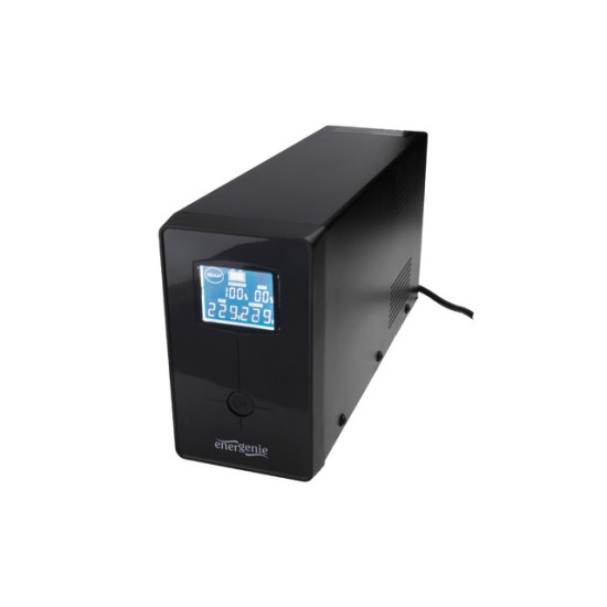 UPS LINE-INTERACTIVE 650VA 2X IEC, 1X SCHUKO 230V, LCD 