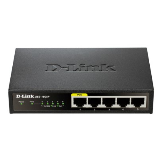 DES-1005P 5xFE PoE Metal Housing