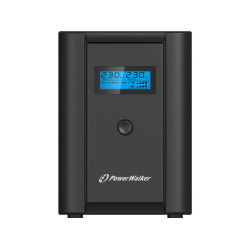 UPS LINE-INTERACTIVE 1200VA 2X 230V PL + 2XIEC OUT, RJ11/RJ45 IN/OUT, USB, LCD