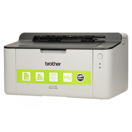 Drukarka HL-1110E A4 mono USB/20ppm/pod.150ark./1000kopii@start 