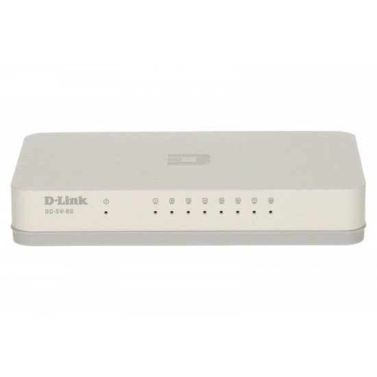 switch 8-port 8xGbE