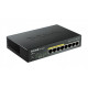 Switch 8-port 10/100/1000Gigabit Metal Housing Desktop