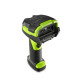 LI3678: RUGGED, LINEAR IMAGER, EXTENDED RANGE, CORDLESS, FIPS, INDUSTRIAL GREEN, VIBRATION