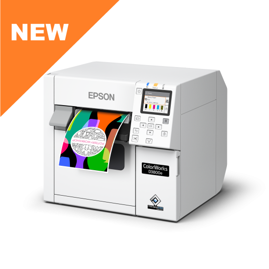 SJIC57P-C: Ink cartridge for ColorWorks CW-D3800e  Cyan