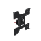 Fixed wall bracket for screens from 32_ to 65_ VESA 200 to VESA 400 . Black