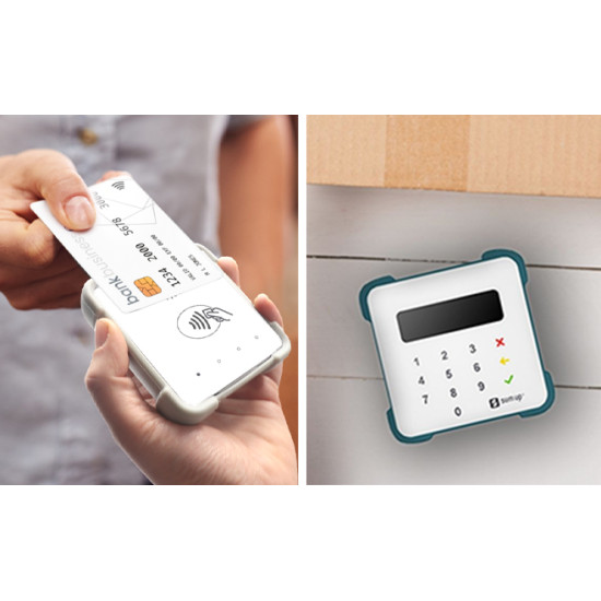This silicone protective case will protect your payment terminal from scratches, bumps and drops.