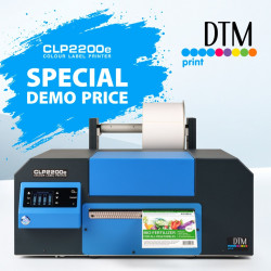 DTM CLP2200e Colour Label Printer Dye
