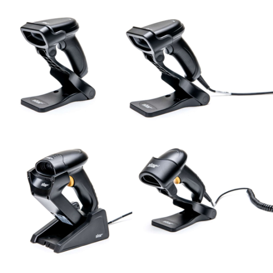 Star Micronics BSH-32B BLK - Handheld Wireless Barcode Scanner 1D/2D, Bluetooth, Black