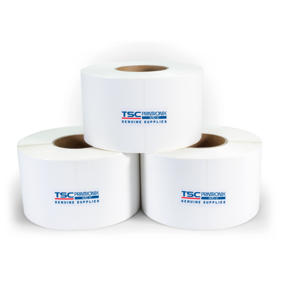 MEDIA, TOP COATED DT, PERM, 148MM x 210MM. Labels/roll800, C76, OD203, OUT, 6 rolls/ctn. 1UN = 1CTN
