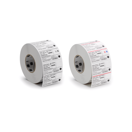 ZEBRA L 076.200mm x 076.200mm. 100/Roll