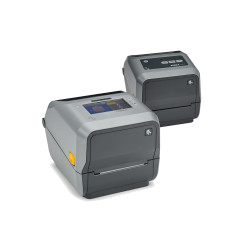 Thermal Transfer Printer  74/300M  ZD621, Color Touch LCD, 300 dpi, USB, USB Host, Ethernet, Serial, BTLE5, Cutter, EU and UK Cords, Swiss Font, EZPL
