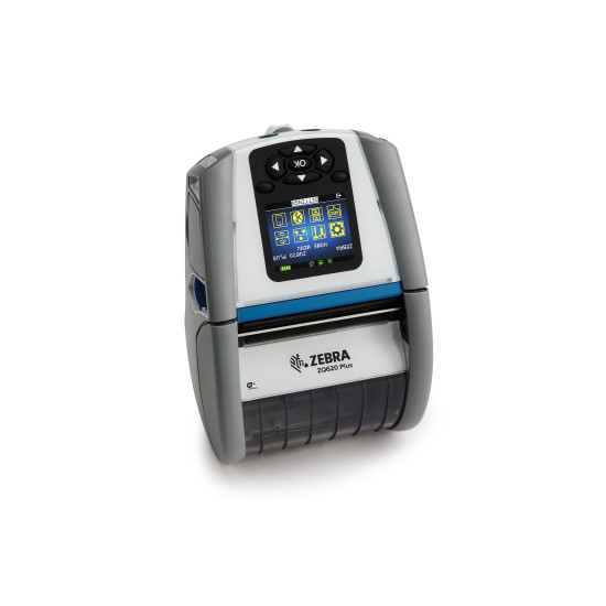 DT Printer ZQ620 Plus 3 /72mm Healthcare, English fonts, Wi-Fi 6 Dual Radio 802.11AX / BT5.x , Linered platen, 0.75 core, Group E, Belt clip