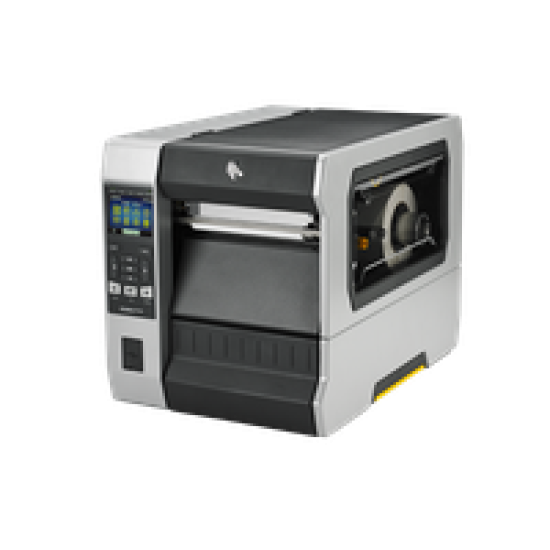 TT Printer ZT620, 6 , 203 dpi, Euro and UK cord, Serial, USB, Gigabit Ethernet, Bluetooth 4.1, USB Host, Tear, Color Touch, ZPL