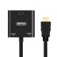 Adapter HDMI to VGA + AUDIO; Y-6333 