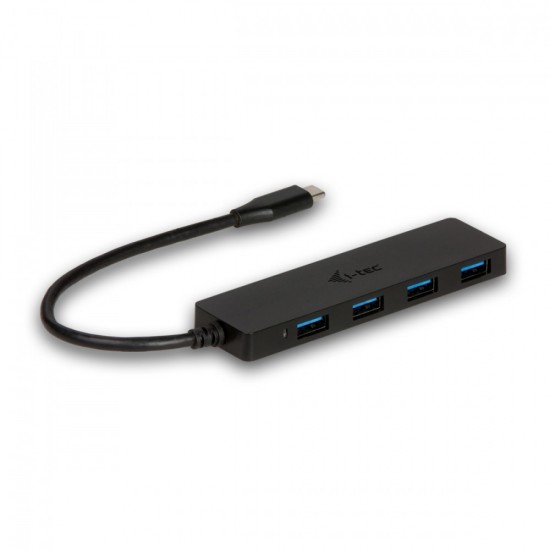 USB-C Slim pasywny HUB 4x USB 3.0 do podłączenia USB-A/USB-C USB-C Slim pasywny HUB 4x USB 3.0 do podłączenia USB-A/USB-C