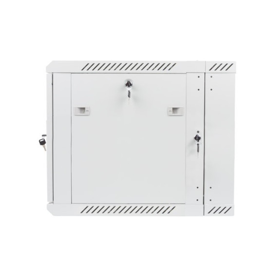 Szafa instalacyjna wisząca dwusekcyjna 19 9U 600X600mm szara 