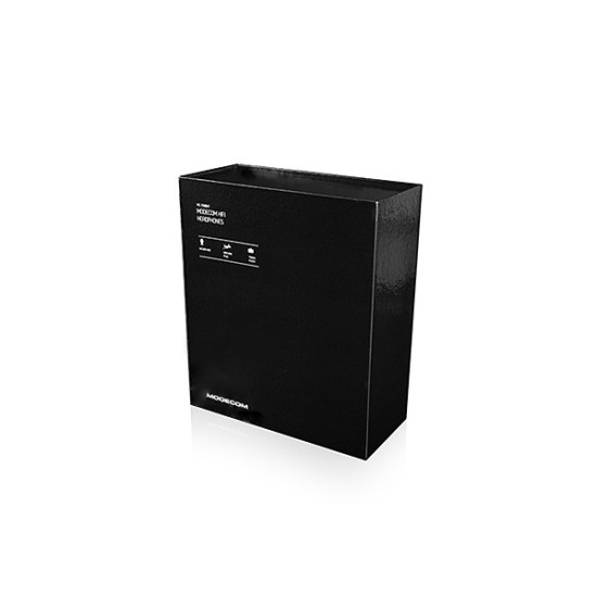 MC-1500HF BRĄZOWE PRZEWODOWE SŁUCHAWKI NAGŁOWNE Z MIKROFONEM