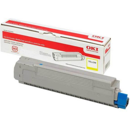Toner do C532/MC573 Yellow 1.5K 46490401