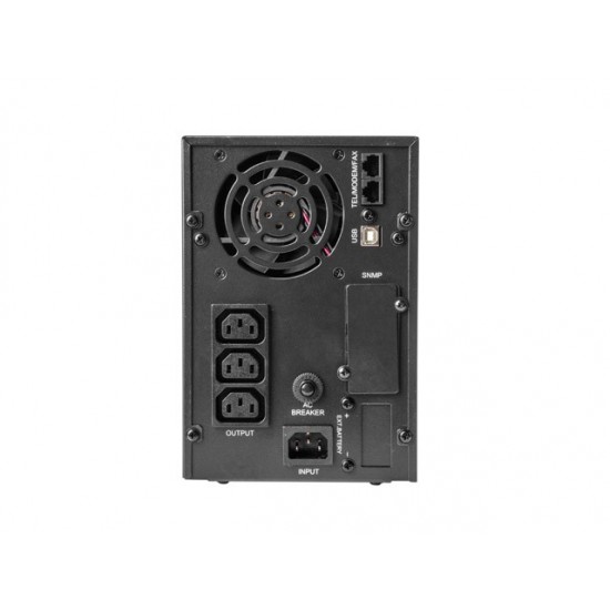 UPS Line-In 2000VA Pure Sine OUT(3xIEC C13+1xUSB) 