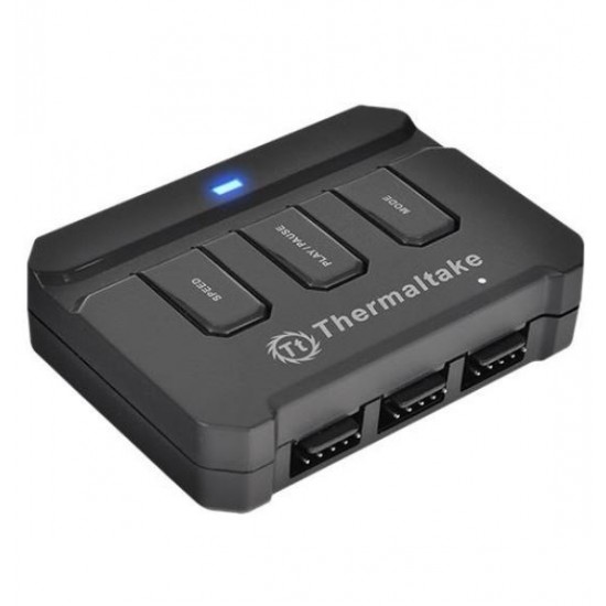 Wentylator Riing 12 LED RGB 256 color 3 Pack (3x120mm, LNC, 1500 RPM) Retail/BOX 