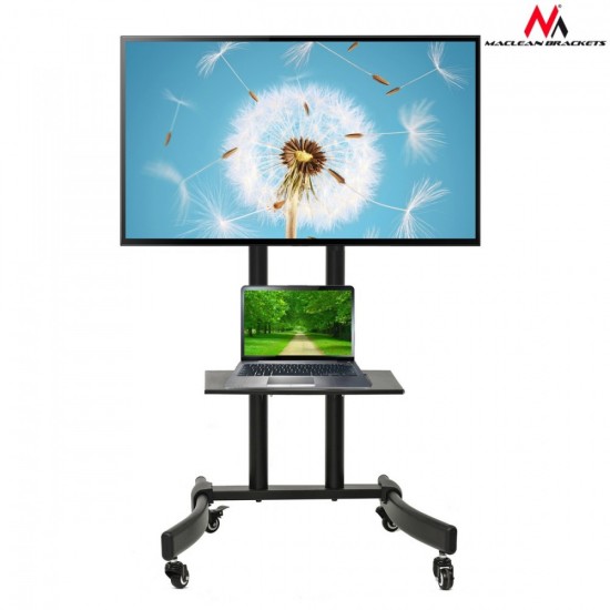 Profesjonalny stand wózek do telewizora na kółkach MC-739 max 40kg max 32-65'