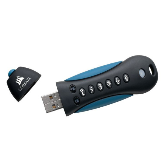 PADLOCK 3 64GB USB3.0 keypad, Secure 256-bit hardware AES       encryption 