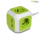 MagicCube poczwórne gniazdko prądowe, 2 wejścia usb 1,4m GB118 MagicCube poczwórne gniazdko prądowe, 2 wejścia usb 1,4m GB118