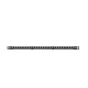 Patch Panel 24 Port 0.5U Kat.5E czarny ekranowany 