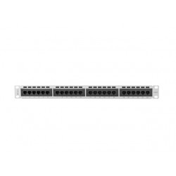 Patch Panel 24 Port 1U Kat.6 szary 