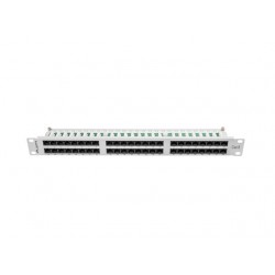 Patch Panel 48 Port 1U Kat.6 szary 