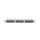 Patch Panel 48 Port 1U Kat.6 szary 