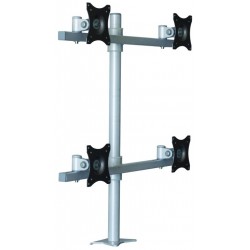SV07 UCHWYT BIURKOWY NA 4 MONITORY 