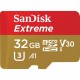 Extreme microSDHC 32GB 100/60 MB/s A1 V30 U3