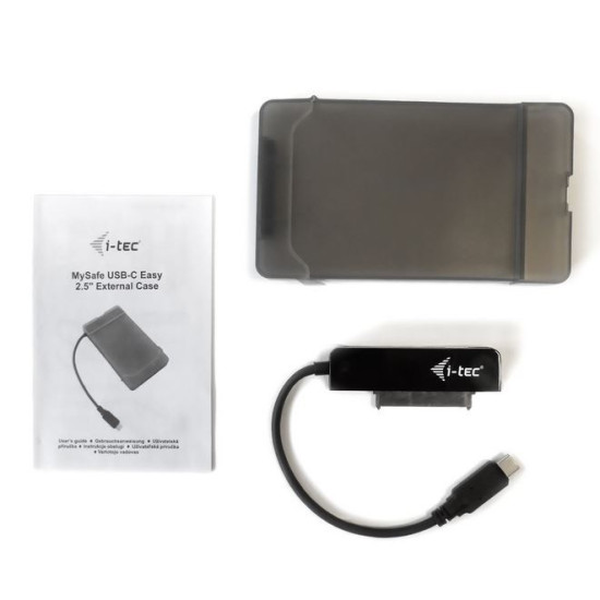 MySafe USB-C 3.1 Gen. 2 Easy zewnętrzna obudowa na dysk 2,5