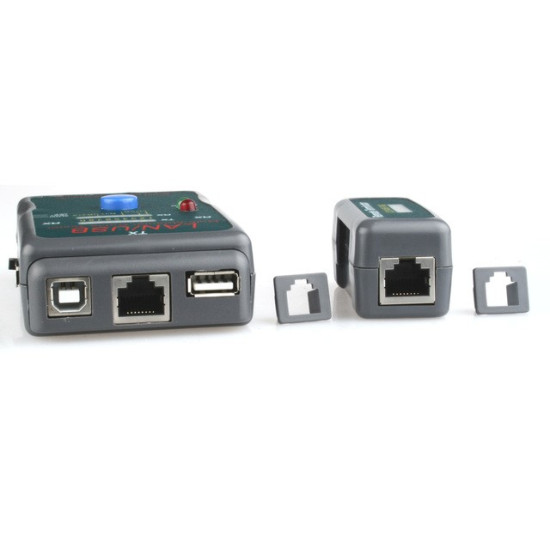 Tester diodowy kabli RJ4 5,RJ11,UTP,STP,USB AA/AB