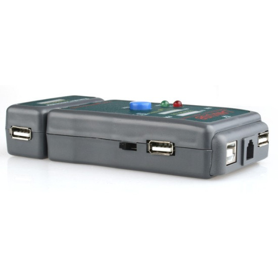 Tester diodowy kabli RJ4 5,RJ11,UTP,STP,USB AA/AB