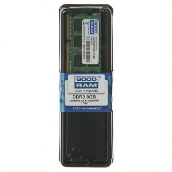 SODIMM DDR3 8GB/1600 CL11 1,35V Low Voltage