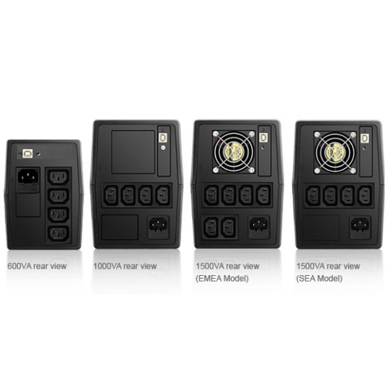 VX1000 1000VA/600W Line Interactive  USB UPA102V210035 