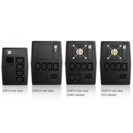 VX1000 1000VA/600W Line Interactive  USB UPA102V210035 