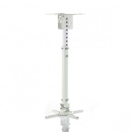 Uchwyt podwieszany 45-76cm do projektora P-107W 15KG biały 
