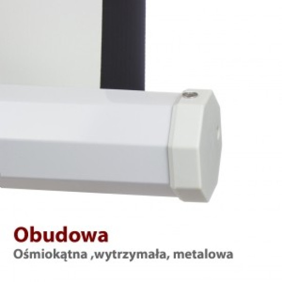 Ekran ręczny na statywie TS-100 4:3 100 cali 203x152cm