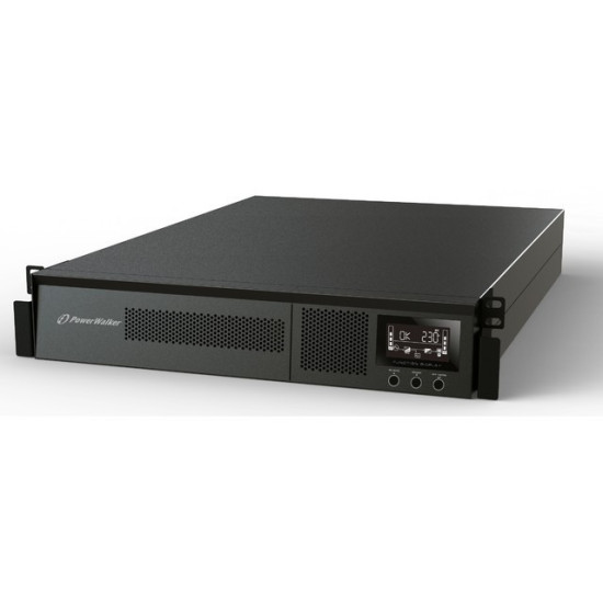 UPS On-Line 3000VA PF1 USB/RS232, LCD, 8x IEC OUT, Rack 19'/Tower
