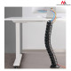 Organizator maskownica kabli do biurka MC-768 B czarna