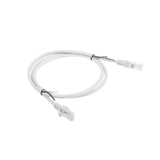 Patchcord kat.5e 1.0M UTP szary 